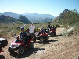 Quad biking