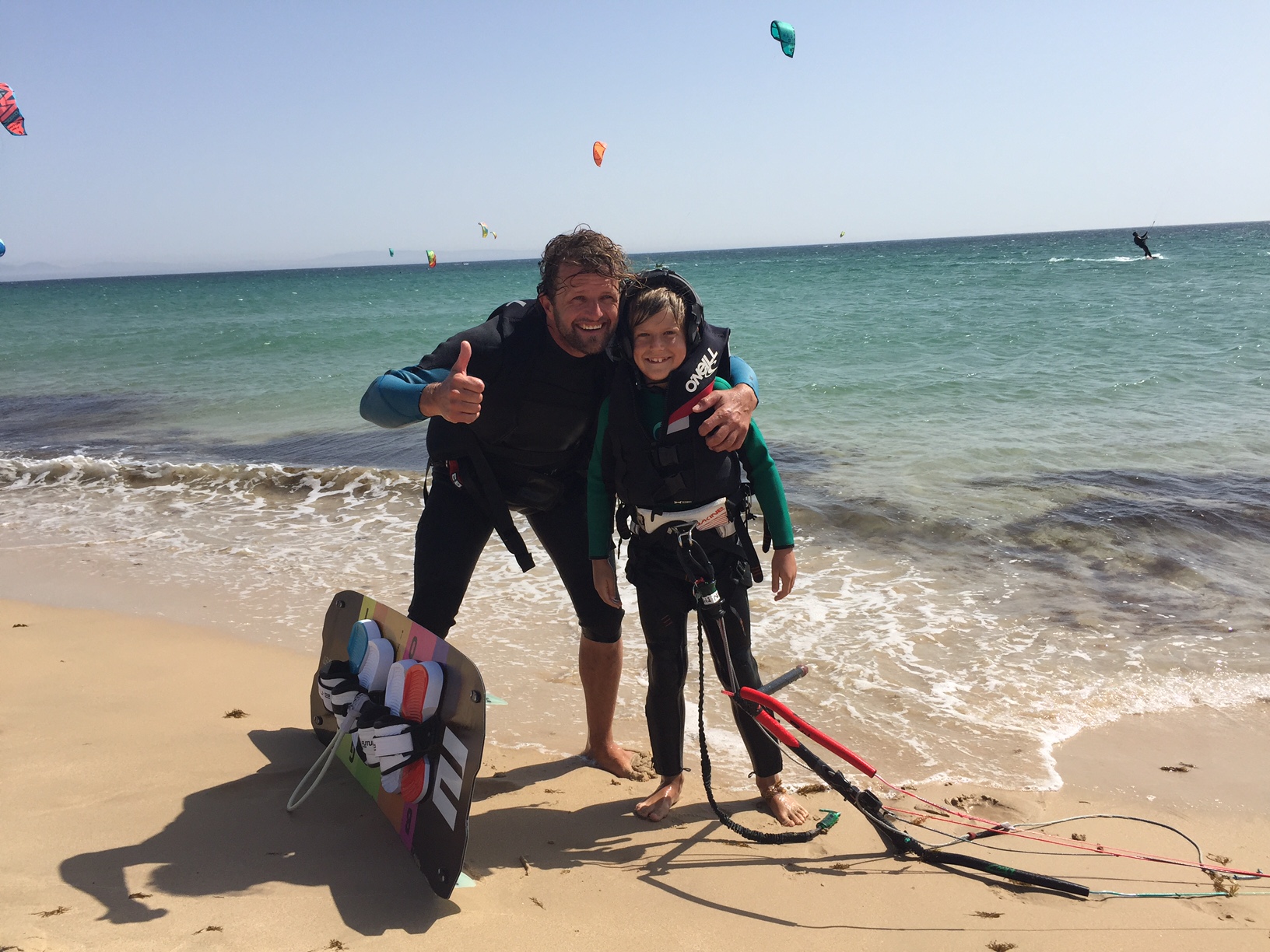 Kitesurf for kids in Tarifa