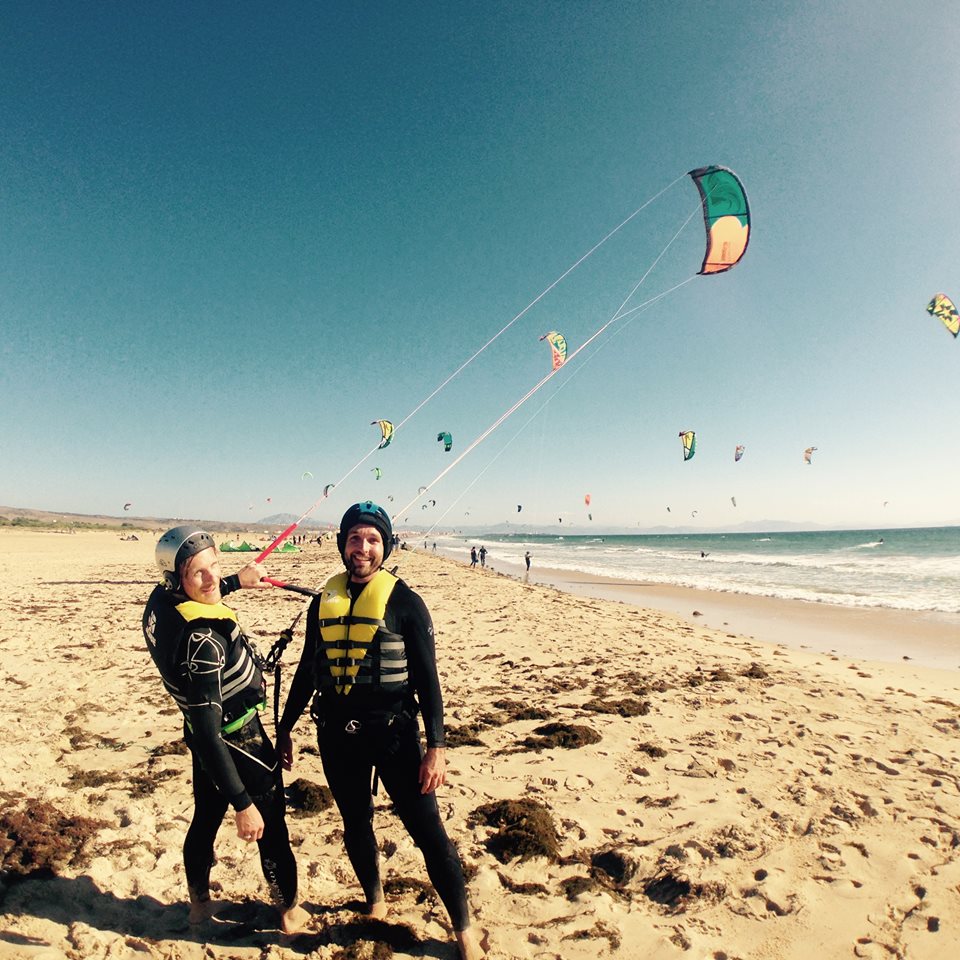 Kitesurf in Tarifa in October