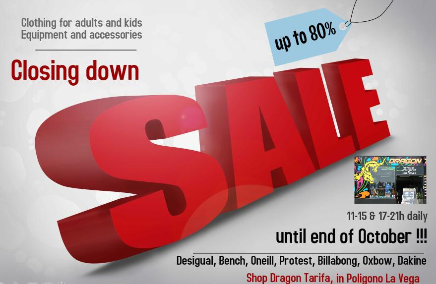 Sale and offer in Tarifa