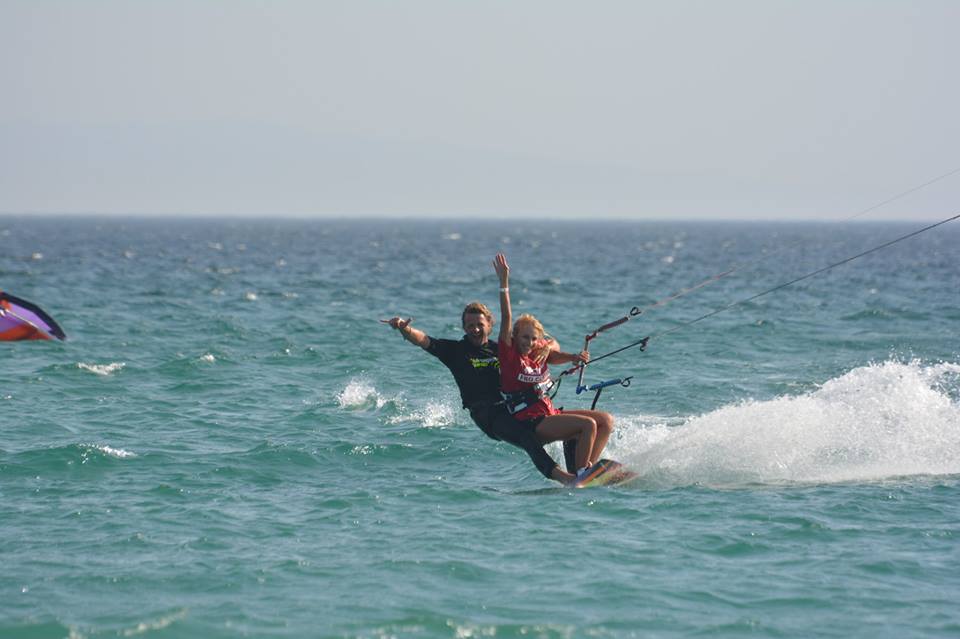 Try to kitesurf without kite lesson!