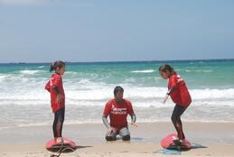 Lekcje surfowania dla dzieci